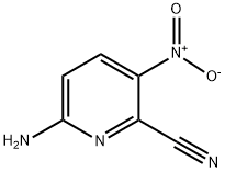 6-AMINO-3-NITROPYRIDINE-2-CARBONITRILE Struktur