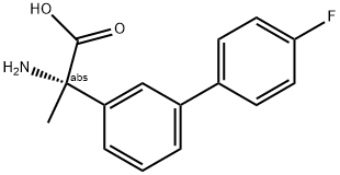 (2S)-2-AMINO-2-[3-(4-FLUOROPHENYL)PHENYL]PROPANOIC ACID Struktur