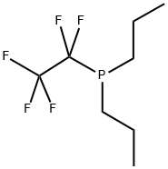 DIPROPYL(PENTAFLUOROETHYL)PHOSPHINE Struktur