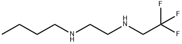 N-BUTYL-N'-2,2,2-TRIFLUOROETHYL ETHYLENEDIAMINE Struktur