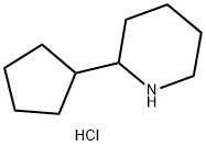 2-CYCLOPENTYLPIPERIDINE HYDROCHLORIDE Struktur