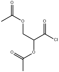 ACETIC ACID 2-ACETOXY-1-CHLOROCARBONYL-ETHYL ESTER Struktur