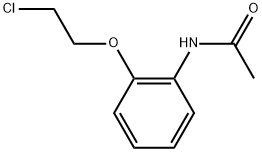 N-[2-(2-CHLORO-ETHOXY)-PHENYL]-ACETAMIDE Struktur