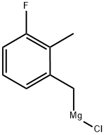 3-FLUORO-2-METHYLBENZYLMAGNESIUM CHLORIDE Struktur