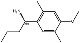 (1S)-1-(4-METHOXY-2,5-DIMETHYLPHENYL)BUTYLAMINE Struktur