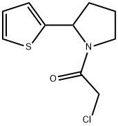 1-(CHLOROACETYL)-2-THIEN-2-YLPYRROLIDINE Struktur