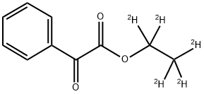 D5-ETHYL BENZOYLFORMATE Struktur