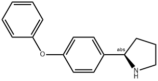 1-((2R)PYRROLIDIN-2-YL)-4-PHENOXYBENZENE Struktur