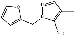 2-FURAN-2-YLMETHYL-4-METHYL-2H-PYRAZOL-3-YLAMINE Struktur