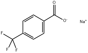 SODIUM 4-(TRIFLUOROMETHYL)BENZOATE Struktur