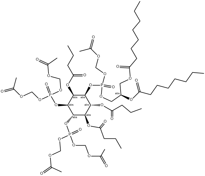 DI-C8-BT3-PTDLNS(3,4)P2/AM Struktur