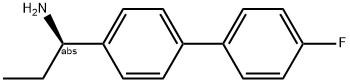 (1R)-1-[4-(4-FLUOROPHENYL)PHENYL]PROPYLAMINE Struktur