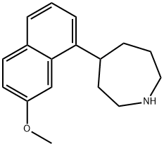 4-(7-METHOXY-NAPHTHALEN-1-YL)-AZEPANE Struktur