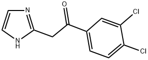 1-(3,4-DICHLORO-PHENYL)-2-(1H-IMIDAZOL-2-YL)-ETHANONE Struktur