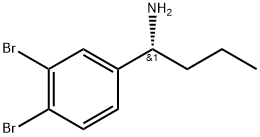 (1R)-1-(3,4-DIBROMOPHENYL)BUTYLAMINE Struktur