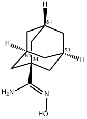 N'-HYDROXYADAMANTANE-1-CARBOXIMIDAMIDE Struktur