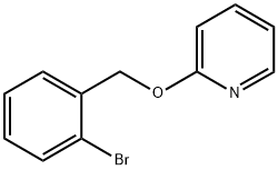 2-BROMOBENZYL-(2-PYRIDYL)ETHER Struktur