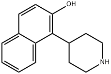 1-PIPERIDIN-4-YL-NAPHTHALEN-2-OL Struktur