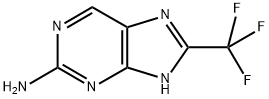 8-(TRIFLUOROMETHYL)-9H-PURIN-2-AMINE Struktur