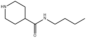 N-BUTYLPIPERIDINE-4-CARBOXAMIDE Struktur