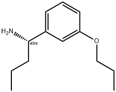 (1S)-1-(3-PROPOXYPHENYL)BUTYLAMINE Struktur