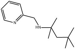 2,4,4-TRIMETHYL-N-(PYRIDIN-2-YLMETHYL)PENTAN-2-AMINE Struktur