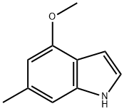 4-METHOXY-6-METHYL INDOLE Struktur