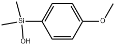 (4-METHOXYPHENYL)DIMETHYLSILANOL Struktur