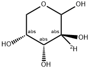 D-[2-2H]ARABINOSE Struktur