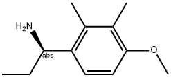 (1R)-1-(4-METHOXY-2,3-DIMETHYLPHENYL)PROPYLAMINE Struktur