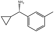 (1S)CYCLOPROPYL(3-METHYLPHENYL)METHYLAMINE Struktur