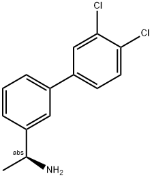 (1S)-1-[3-(3,4-DICHLOROPHENYL)PHENYL]ETHYLAMINE Struktur