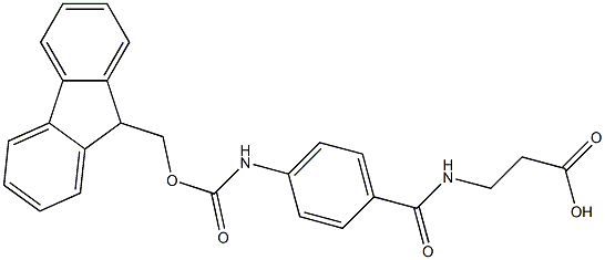 FMOC-N-(4-AMINOBENZOYL)-BETA-ALANINE Struktur