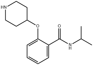 N-異丙基-2-(哌啶4-基氧)苯甲氨, 902837-04-1, 結(jié)構(gòu)式