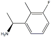 (1S)-1-(3-FLUORO-2-METHYLPHENYL)ETHYLAMINE Struktur