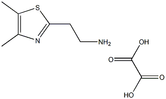 2-(4,5-DIMETHYL-THIAZOL-2-YL)-ETHYLAMINEOXALATE Struktur