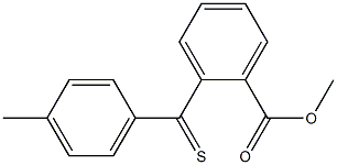 METHYL 2-(4-METHYLTHIOBENZOYL)BENZOATE Struktur