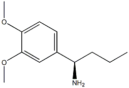 (1R)-1-(3,4-DIMETHOXYPHENYL)BUTYLAMINE Struktur