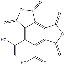 MELLITIC TRIANHYDRIDE Struktur