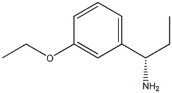 (1S)-1-(3-ETHOXYPHENYL)PROPYLAMINE Struktur