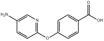 4-[(5-AMINOPYRIDIN-2-YL)OXY]BENZOIC ACID Struktur