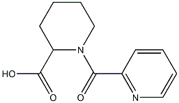 1-(PYRIDIN-2-YLCARBONYL)PIPERIDINE-2-CARBOXYLIC ACID Struktur