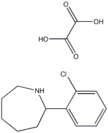 2-(2-CHLORO-PHENYL)-AZEPANE, OXALIC ACID Struktur