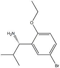 (1S)-1-(5-BROMO-2-ETHOXYPHENYL)-2-METHYLPROPYLAMINE Struktur