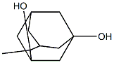 5-HYDROXY-2-METHYL-2-ADAMANTANOL Struktur