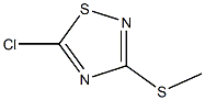 5-CHLORO-3-METHYLSULFANYL-[1,2,4]THIADIAZOLE Struktur