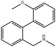 (2'-METHOXY-BIPHENYL-2-YLMETHYL)-METHYL-AMINE Struktur