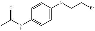 N-[4-(2-BROMO-ETHOXY)-PHENYL]-ACETAMIDE Struktur