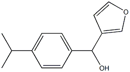 3-FURYL-(4-ISOPROPYLPHENYL)METHANOL Struktur