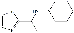 PIPERIDIN-1-YL-(1-THIAZOL-2-YL-ETHYL)-AMINE Struktur